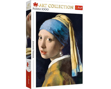 Rompecabezas La Joven de la Perla. 1000 Piezas Marca Trefl