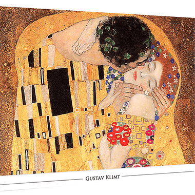 Rompecabezas Klimt: El Beso. 1000 Piezas Marca Trefl