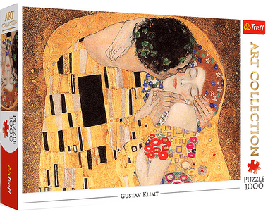 Rompecabezas Klimt: El Beso. 1000 Piezas Marca Trefl