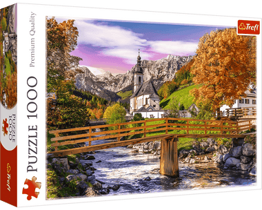 Rompecabezas Bavaria en Otoño 1000 Piezas. Marca Trefl