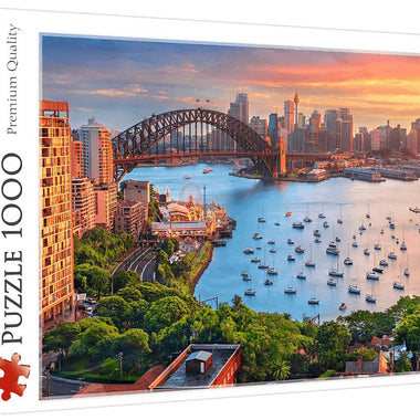 Rompecabezas Sidney, Australia 1000 Piezas. Marca Trefl