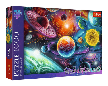 Rompecabezas Sistema Solar (DreamScapes). 1000 Piezas Marca Trefl Premium