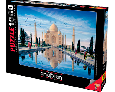 Rompecabezas Steve Crisp - Taj Mahal. 1000 piezas Marca Anatolian