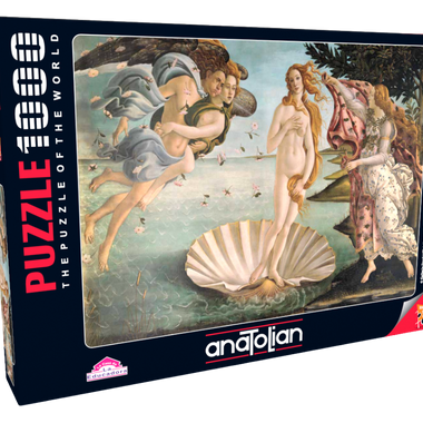 El Nacimiento de Venus: Rompecabezas de 1000 piezas. Anatolian