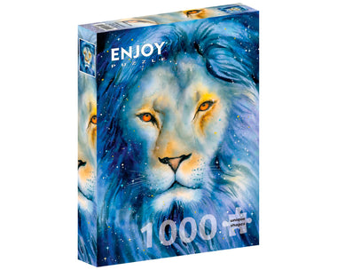 León con Estrellas: Rompecabezas 1000 Piezas. Marca Enjoy Puzzle