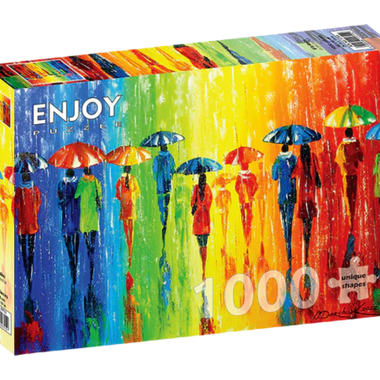 Lluvia Torrencial: Rompecabezas 1000 Piezas Enjoy Puzzle