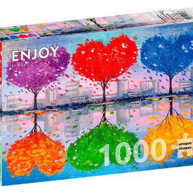 Amor Mutuo: Rompecabezas 1000 Piezas. Marca Enjoy Puzzle