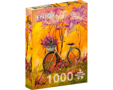 Mi bicicleta: Rompecabezas 1000 Piezas. Marca Enjoy Puzzle