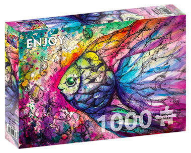 Peces: Rompecabezas 1000 Piezas. Marca Enjoy Puzzle