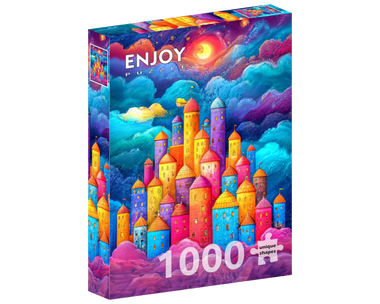 Fortaleza Entre Nubes: Rompecabezas 1000 Piezas Enjoy Puzzle