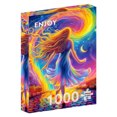 Camino a Mis Colores: Rompecabezas 1000 Piezas Enjoy Puzzle
