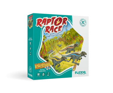 Raptor Race Juego de Mesa. Marca FlexiQ