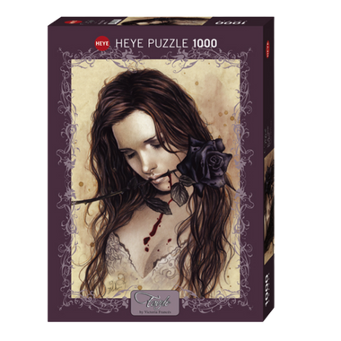Favole: Rosa Oscura Rompecabezas 1000 Piezas Marca Heye