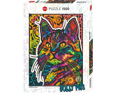 Dean Russo Necesidad de un Gato Rompecabezas 1500 Piezas. Marca Heye