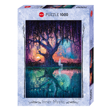 Inner Mystic: Mundos Rojos Rompecabezas 1000 Piezas Marca Heye