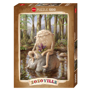 Zozoville: ¡Flores Para Ti! Rompecabezas 1000 Piezas Marca Heye