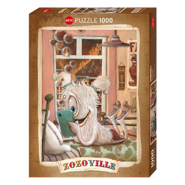Zozoville: Phony Love Rompecabezas 1000 Piezas Marca Heye