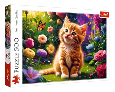 Rompecabezas Gatito Lindo. 500 Piezas Marca Trefl