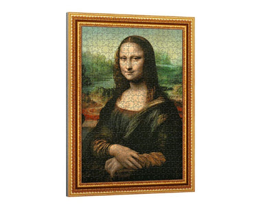 Rompecabezas Leonardo Da Vinci: Mona Lisa con Marco 500 Piezas Marca Trefl
