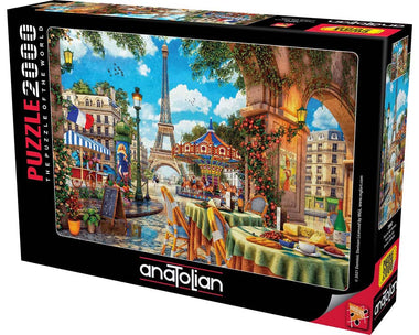 Rompecabezas Carrusel en París. 2000 piezas Marca Anatolian