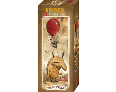 Rompecabezas Zozoville Globo Rojo