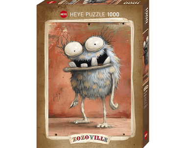 Rompecabezas Zozoville Monsta Hi! 1000 piezas. Marca Heye