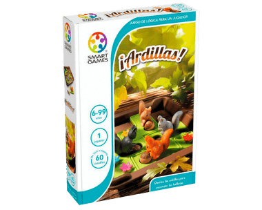 ¡Ardillas! Juego de Lógica. Marca Smart Games