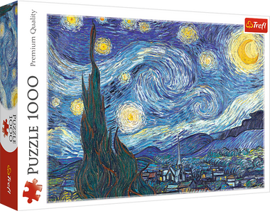 Rompecabezas Van Gogh: Noche Estrellada. 1000 Piezas Marca Trefl