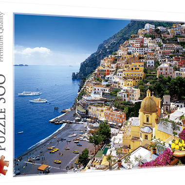Rompecabezas Positano, Italia. 500 Piezas. Marca Trefl