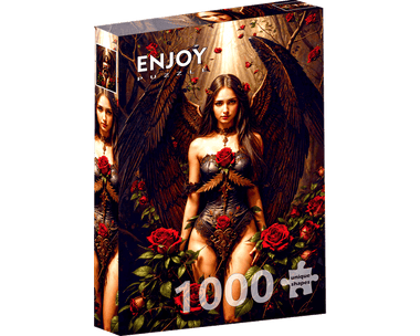 Ángel Oscuro: Rompecabezas 1000 Piezas. Marca Enjoy Puzzle