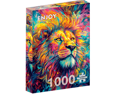 Rey Radiante - León: Rompecabezas 1000 Piezas Enjoy Puzzle