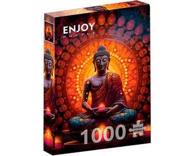 Buda - Paz Interior: Rompecabezas 1000 Piezas Enjoy Puzzle