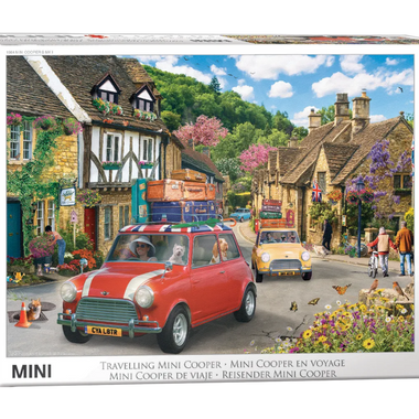Mini Cooper Rompecabezas de 1000 Piezas. Marca Eurographics