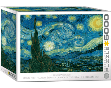 Rompecabezas Vincent Van Gogh: La Noche Estrellada 5000 Piezas. Marca Eurographics