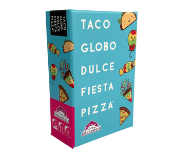 Taco Globo Dulce Fiesta Pizza en Español. Blue Orange™
