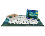 Rompecabezas La Noche Estrellada: Vincent Van Gogh 2000 Piezas. Marca Eurographics