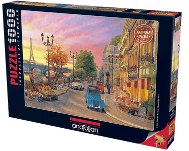 Dominic Davison - Atardecer Parisino: Rompecabezas 1000 Piezas. Marca Anatolian