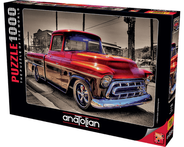 Rompecabezas Robert Kaler - Pick Up Clásica 1000 piezas. Marca Anatolian