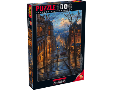 Rompecabezas Montmartre, París. 1000 piezas Marca Anatolian
