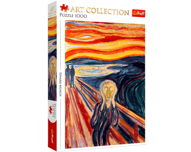 El Grito - Edward Munch: Rompecabezas 1000 Piezas. Marca Trefl