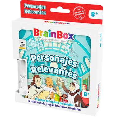 BrainBox Pocket Personajes. Marca Asmodee