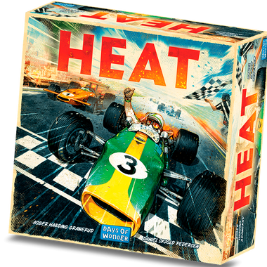 Juego de Mesa Heat en Español. Marca Asmodee