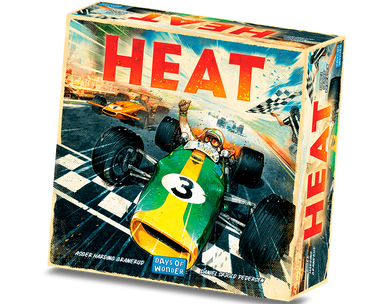 Juego de Mesa Heat en Español. Marca Asmodee