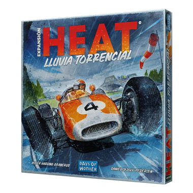Heat: Lluvia Torrencial: Expansión del juego de mesa Heat en Español. Marca Asmodee