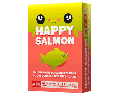 Happy Salmon en Español. Marca Asmodee