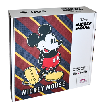 Rompecabezas Mickey University 600 Piezas de Plástico Disney