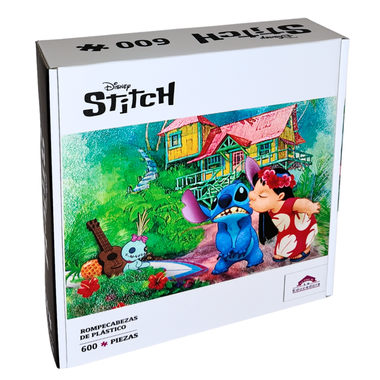 Rompecabezas Lilo Y Stitch Disney 600 Piezas De Plástico