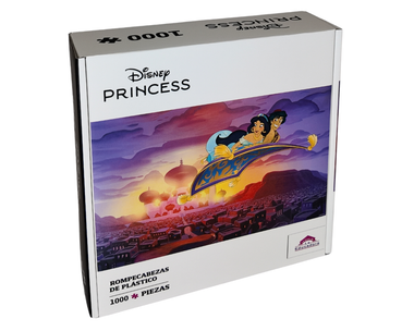 Rompecabezas Aladino y Jasmine Disney 1000 Piezas De Plástico
