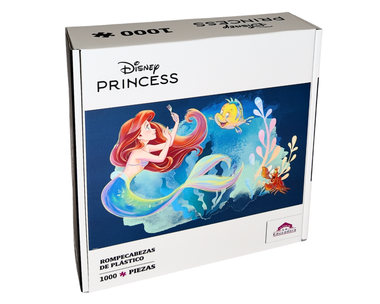 Rompecabezas La Sirenita y Sus Amigos Disney 1000 Piezas De Plástico