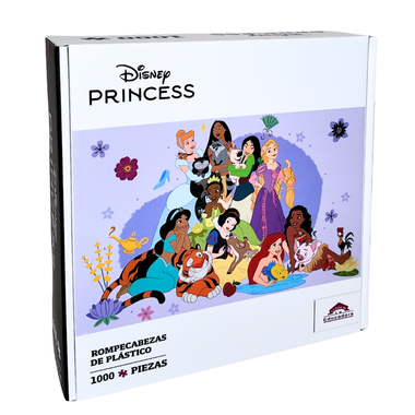 Rompecabezas Princesas Disney 1000 Piezas De Plástico